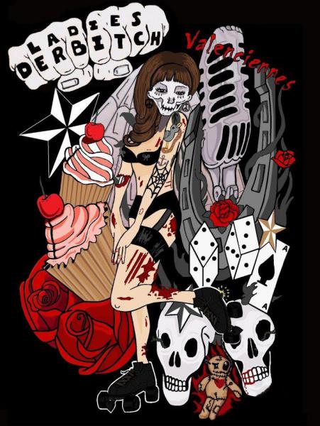 Roller Derby Valenciennes logo